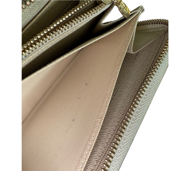 Louis Vuitton Damier Azur Canvas Zippy Wallet With Box Good Pre-Owned Condition - Picture 10 of 16